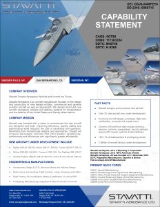 Stavatti Capability Statement